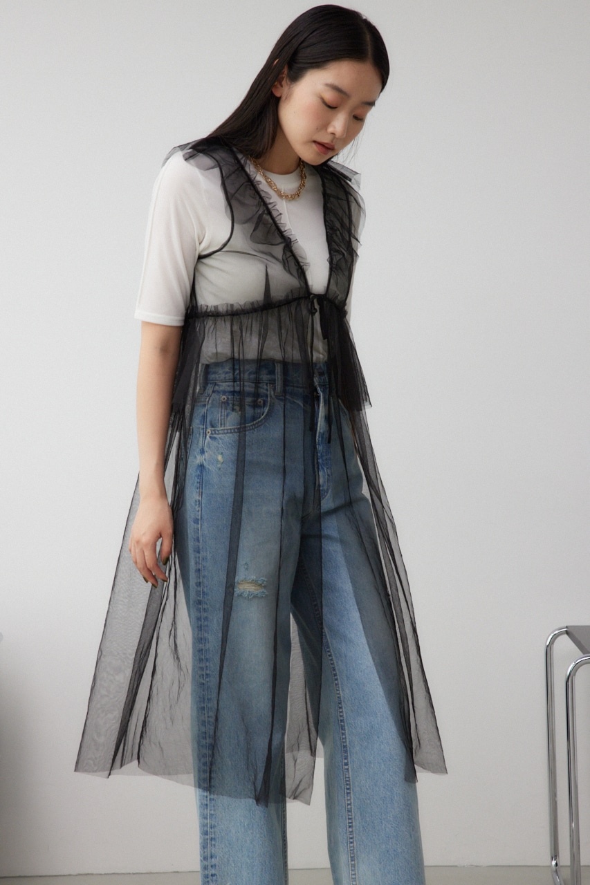 デザインチュールビスチェ BLK FREE