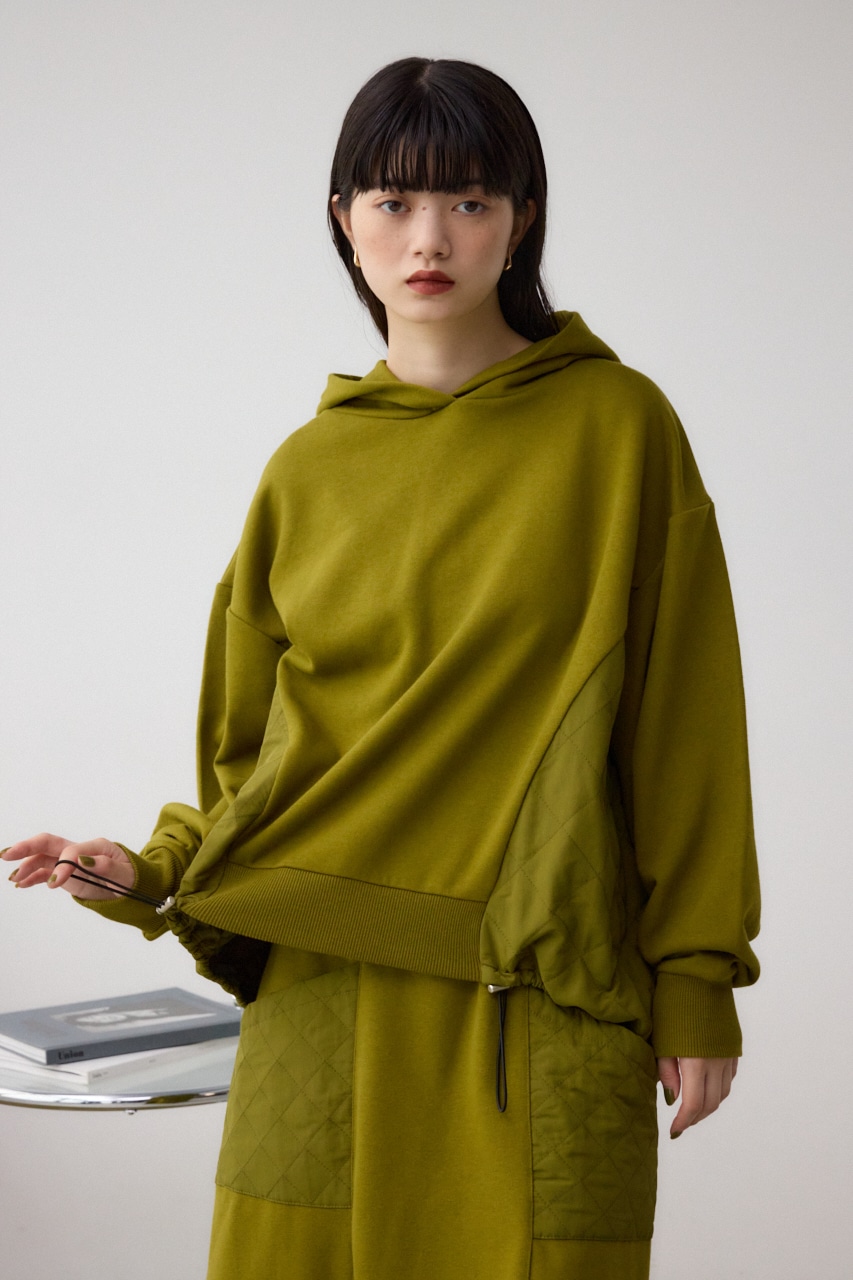 キルティングデザインフーディー KHA S