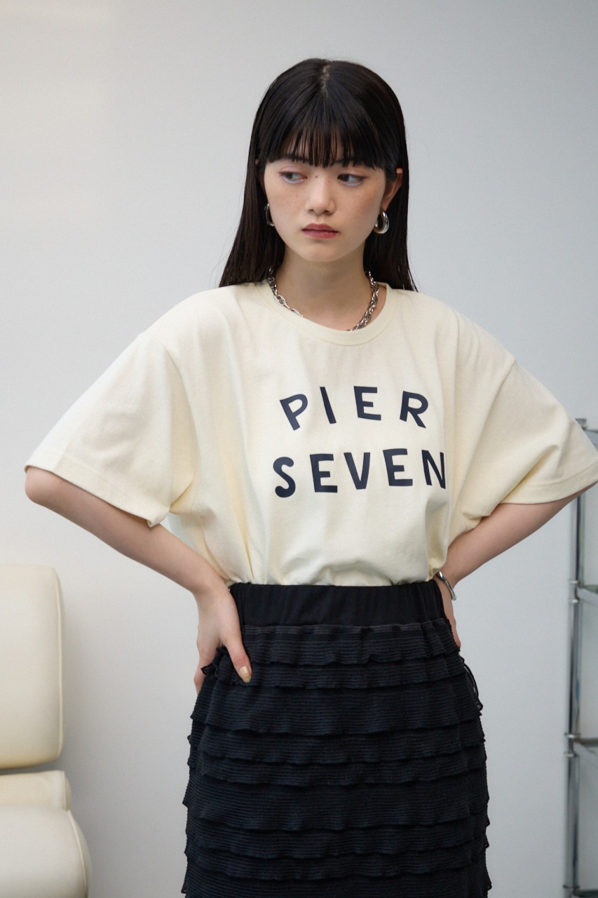 JM ロゴプリントTシャツ O/WHT FREE