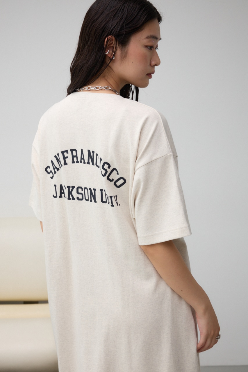 JM Tシャツワンピース L/BEG FREE