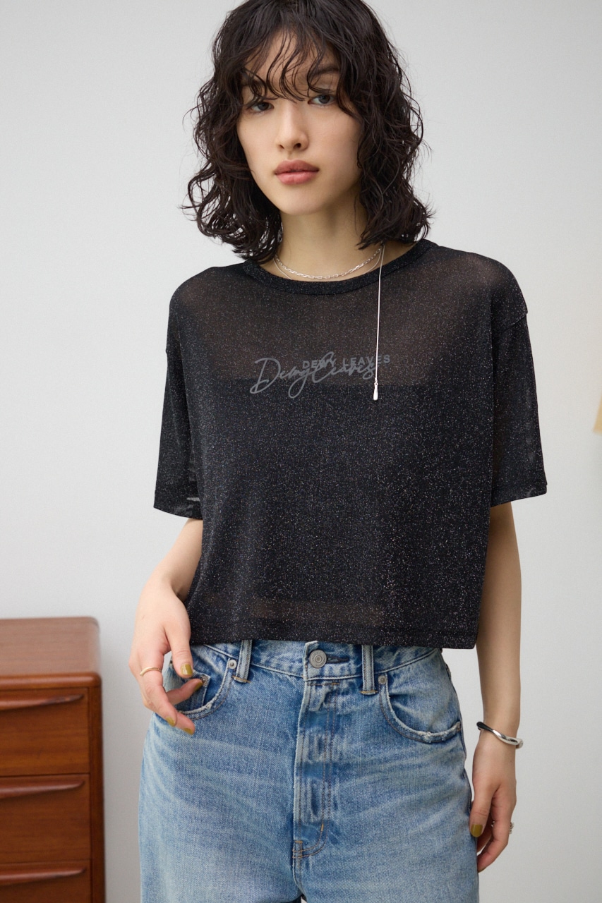 AZUL BY MOUSSY | シアーロゴTEE (Tシャツ・カットソー(半袖) ) |SHEL