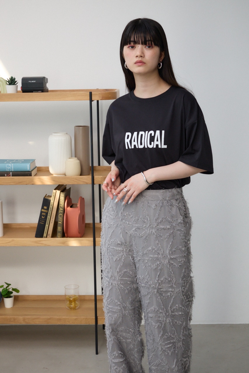 アソートロゴカラーTシャツ BLK M