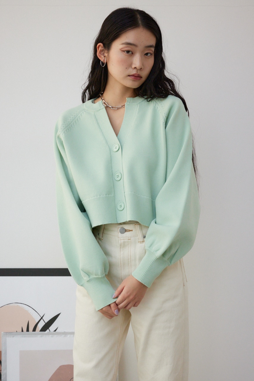 スポンディッシュカーディガン MINT S