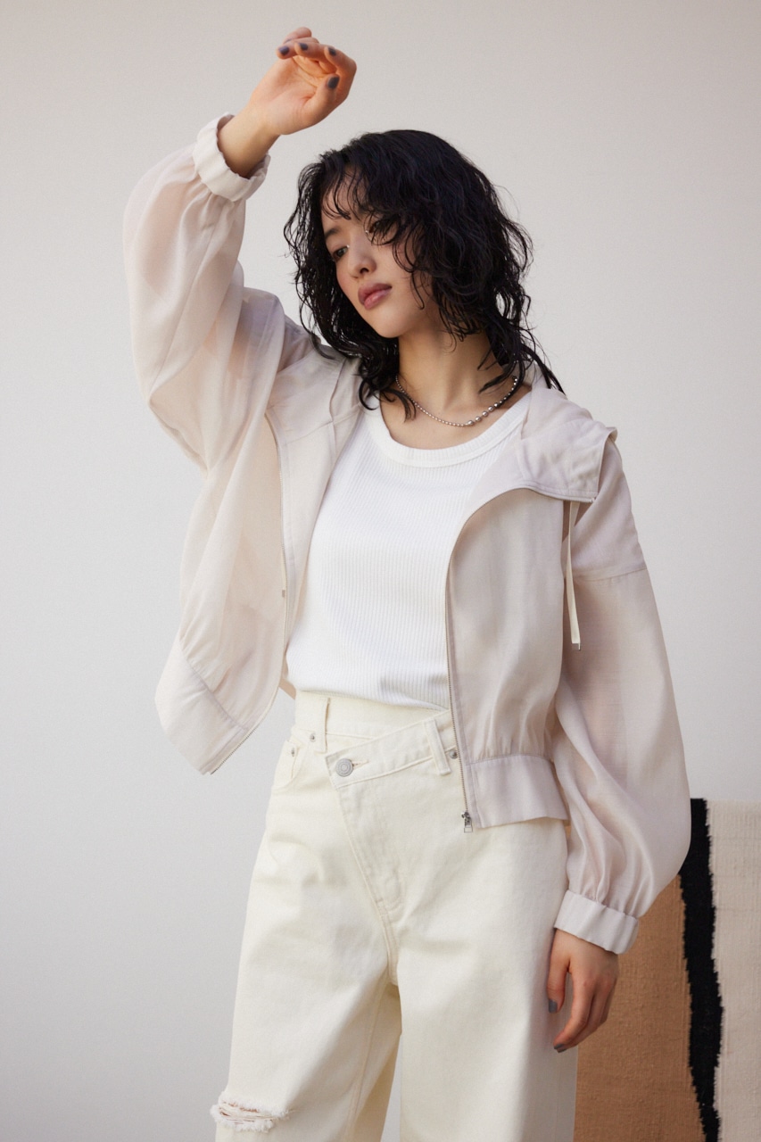 シアーフーディーブルゾン IVOY FREE