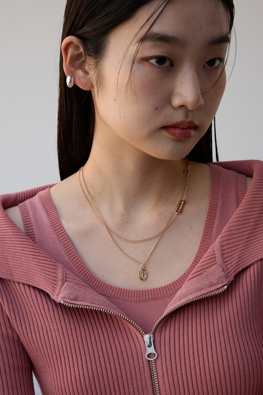 マルチチャーム2連ネックレス L/GLD FREE