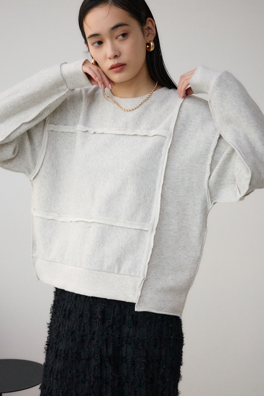 ダメージウラケプルオーバー T.GRY FREE