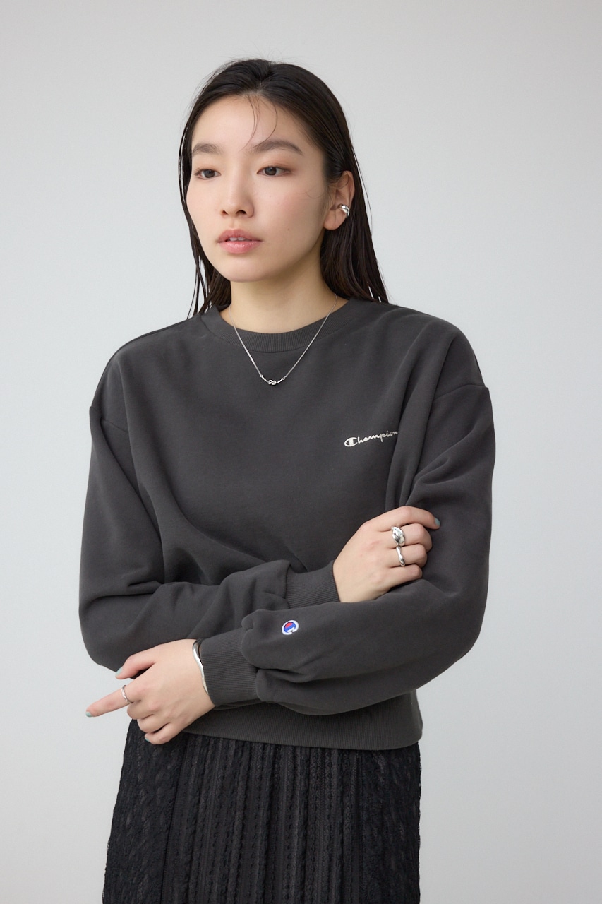 Champion CREW NECK SWEATSHIRT BLK M