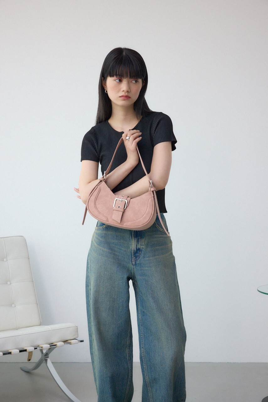 ワンハンドルラウンドバッグ PNK FREE