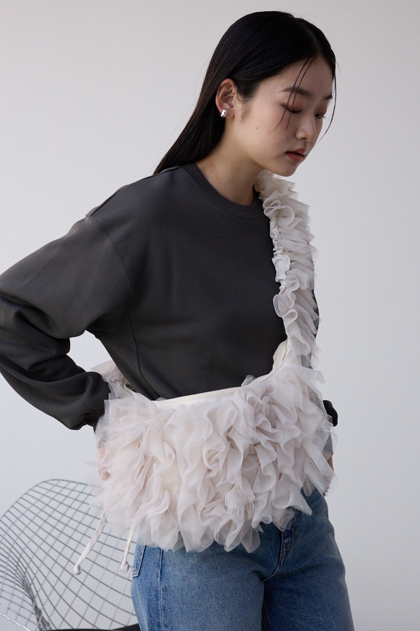 チュールフリルショルダーバッグ IVOY FREE