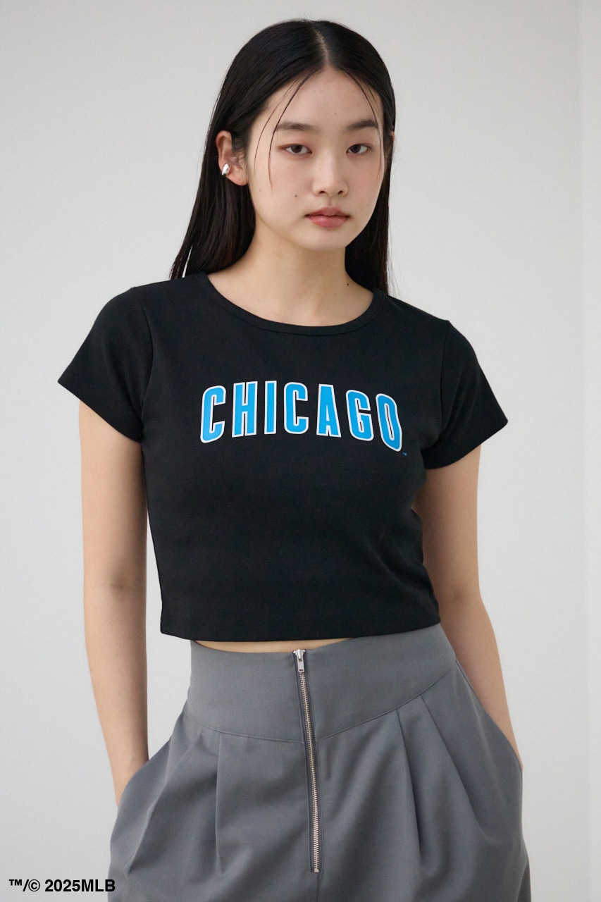 【MLB】コンパクトTEE BLK FREE