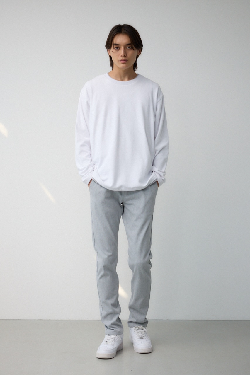 イージーアクションスリムパンツ T.GRY M