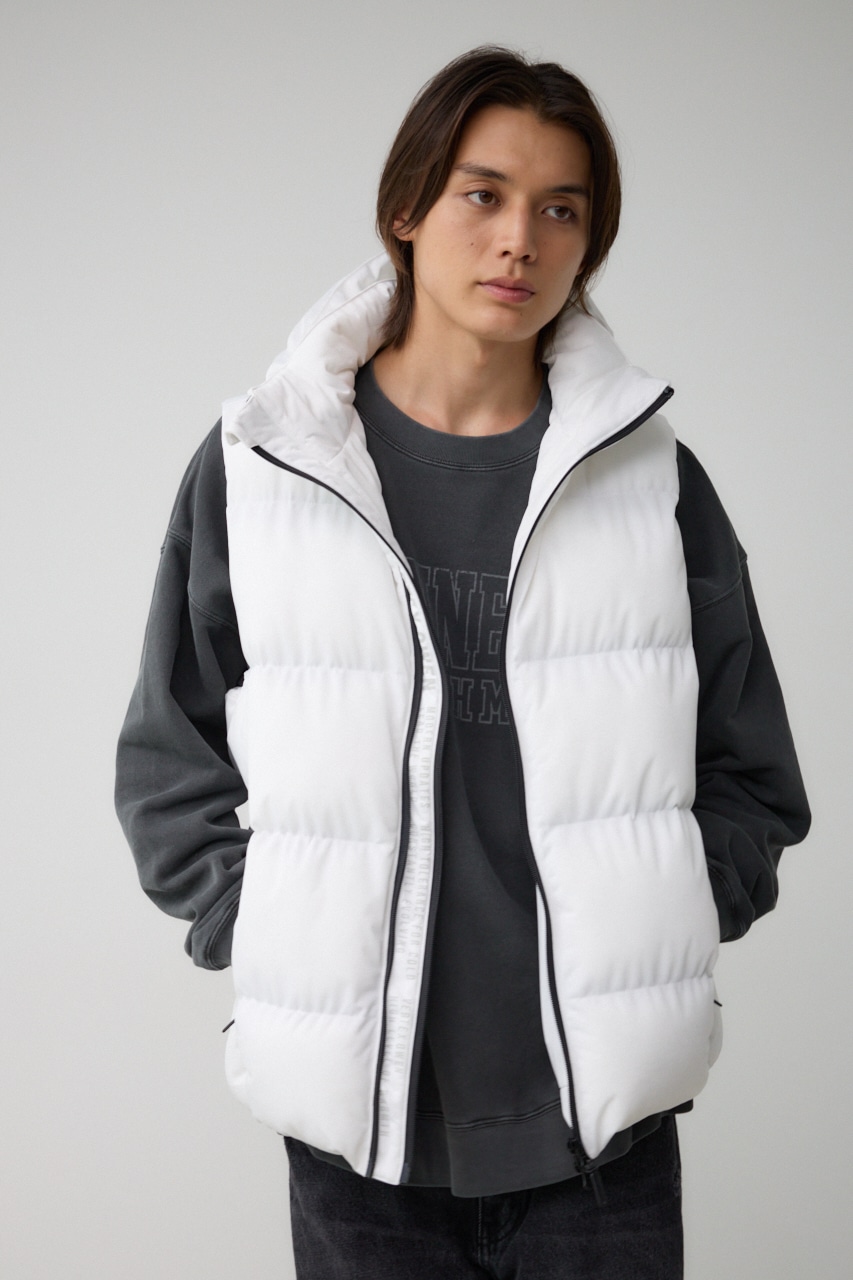 B-HEATオーウェンストレッチ中綿ベスト WHT L-XL