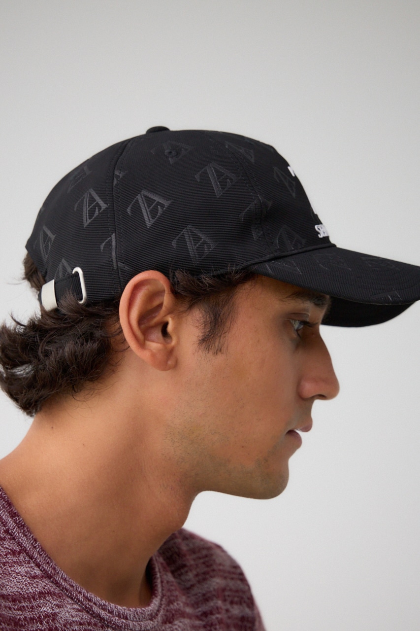 シャドウモノグラムキャップ BLK FREE