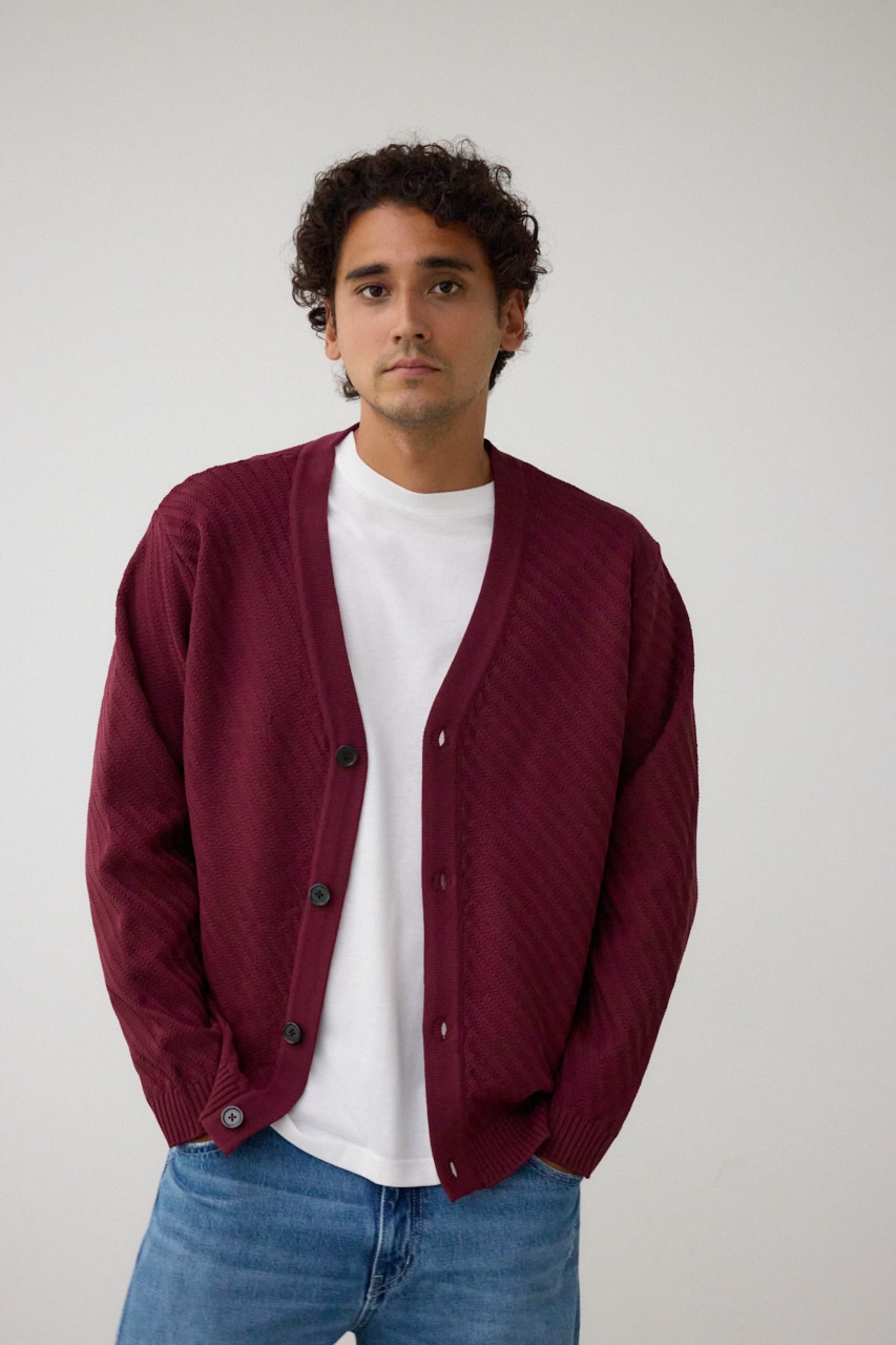 バイヤスセットカーディガン BRD FREE