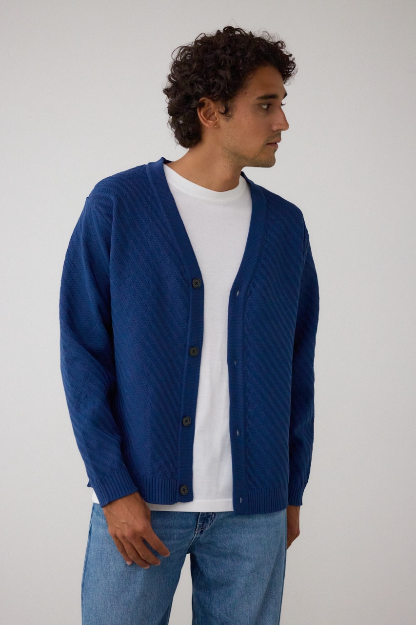 バイヤスセットカーディガン NVY FREE