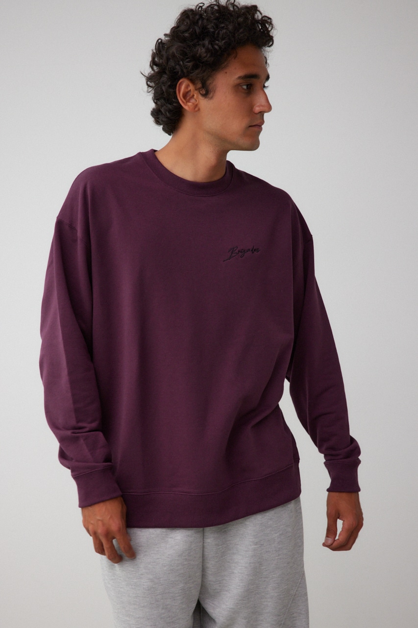 バックロゴビッグトップス D/PUR FREE