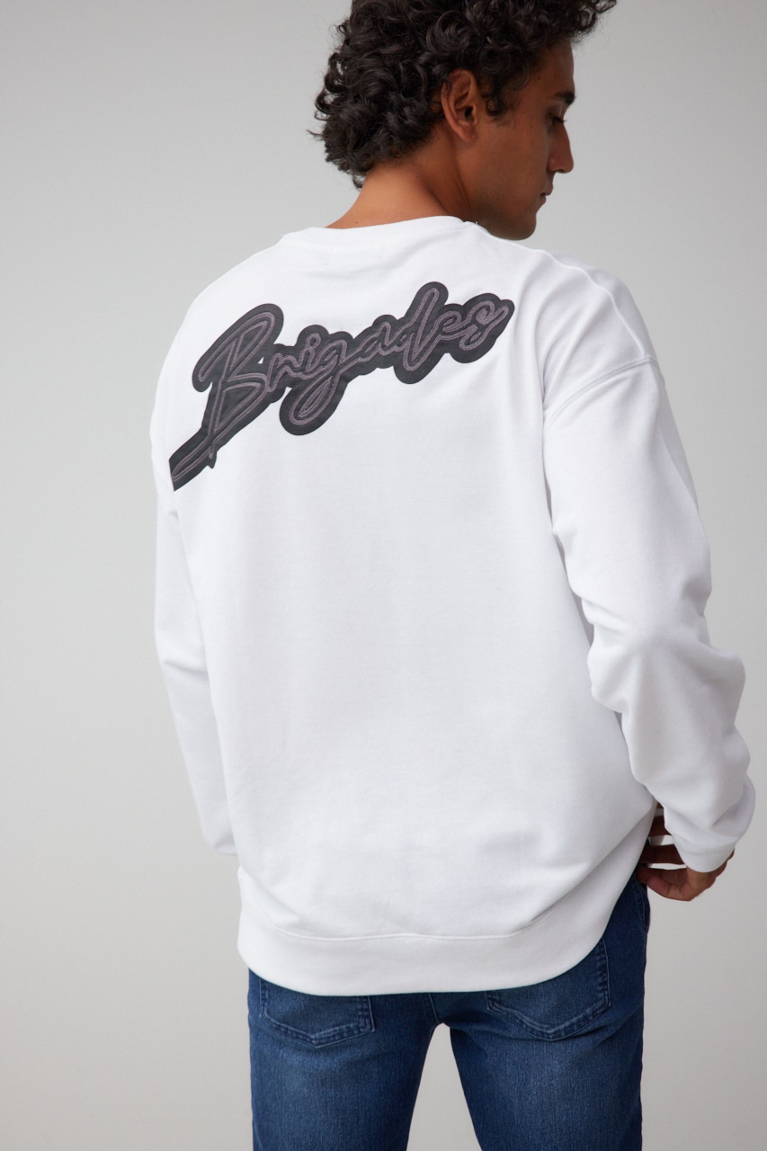 バックロゴビッグトップス WHT FREE