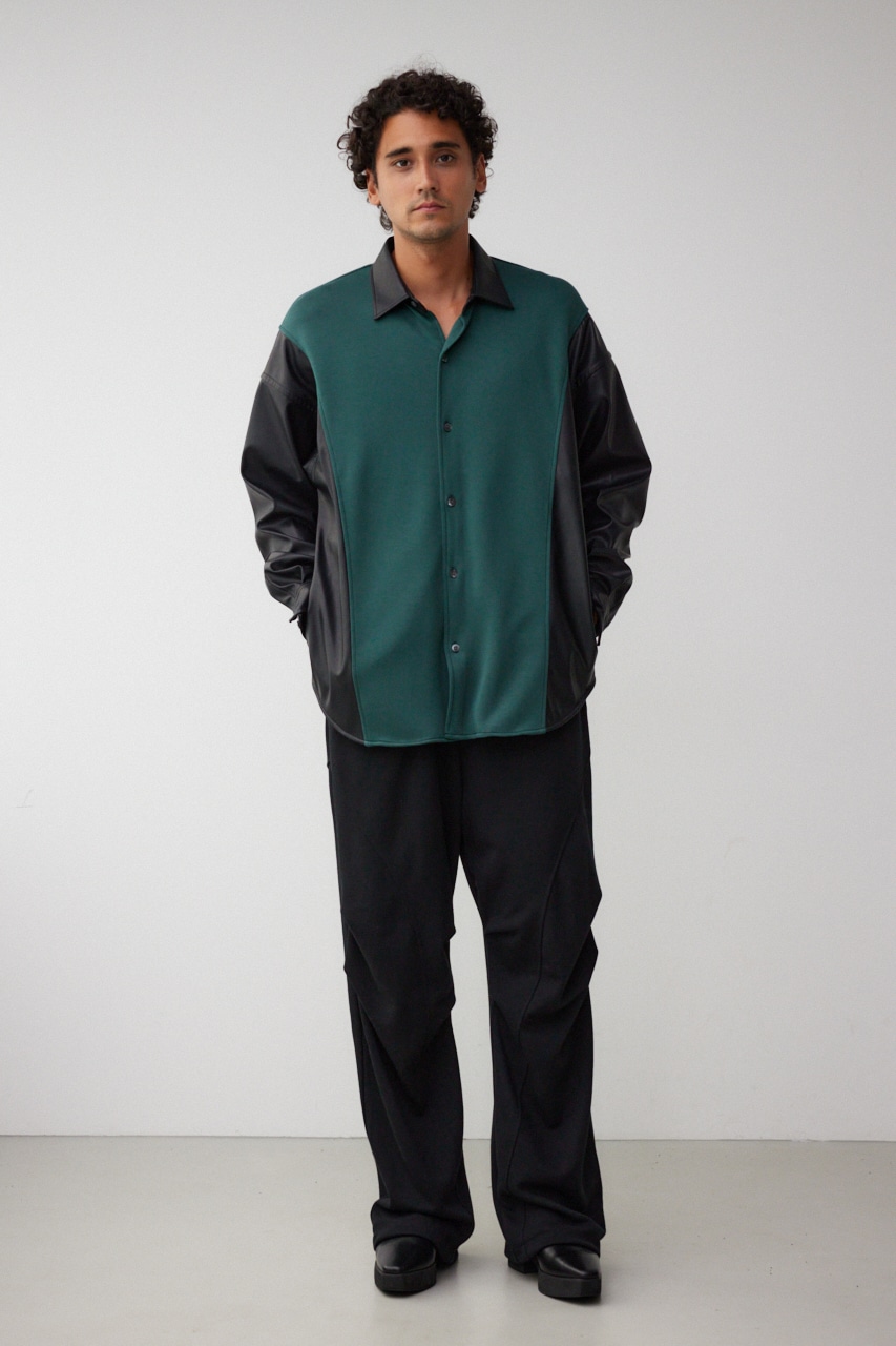 スクエアトウーブーツ BLK L