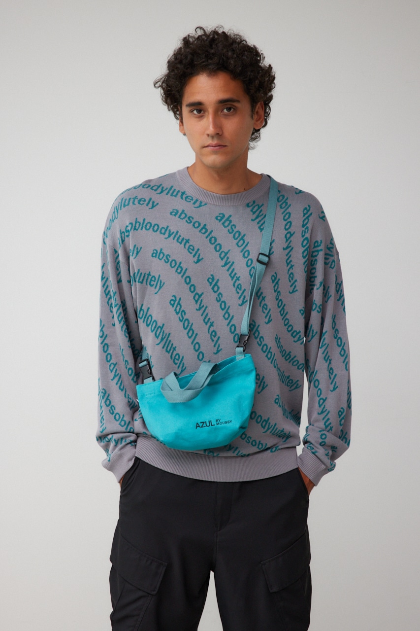 キャンバス2WAYミニバッグ L/BLU FREE