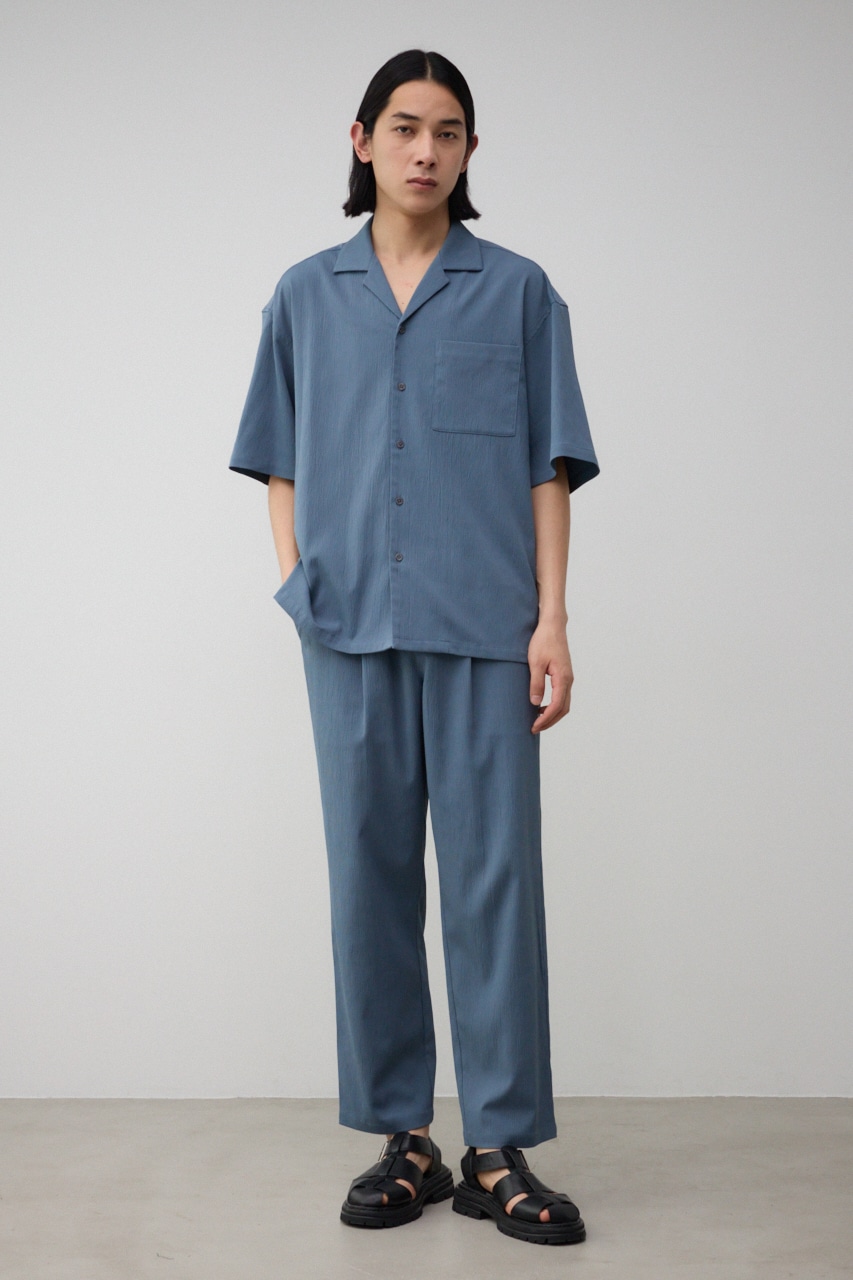 リラックスシルエットパンツ L/BLU FREE