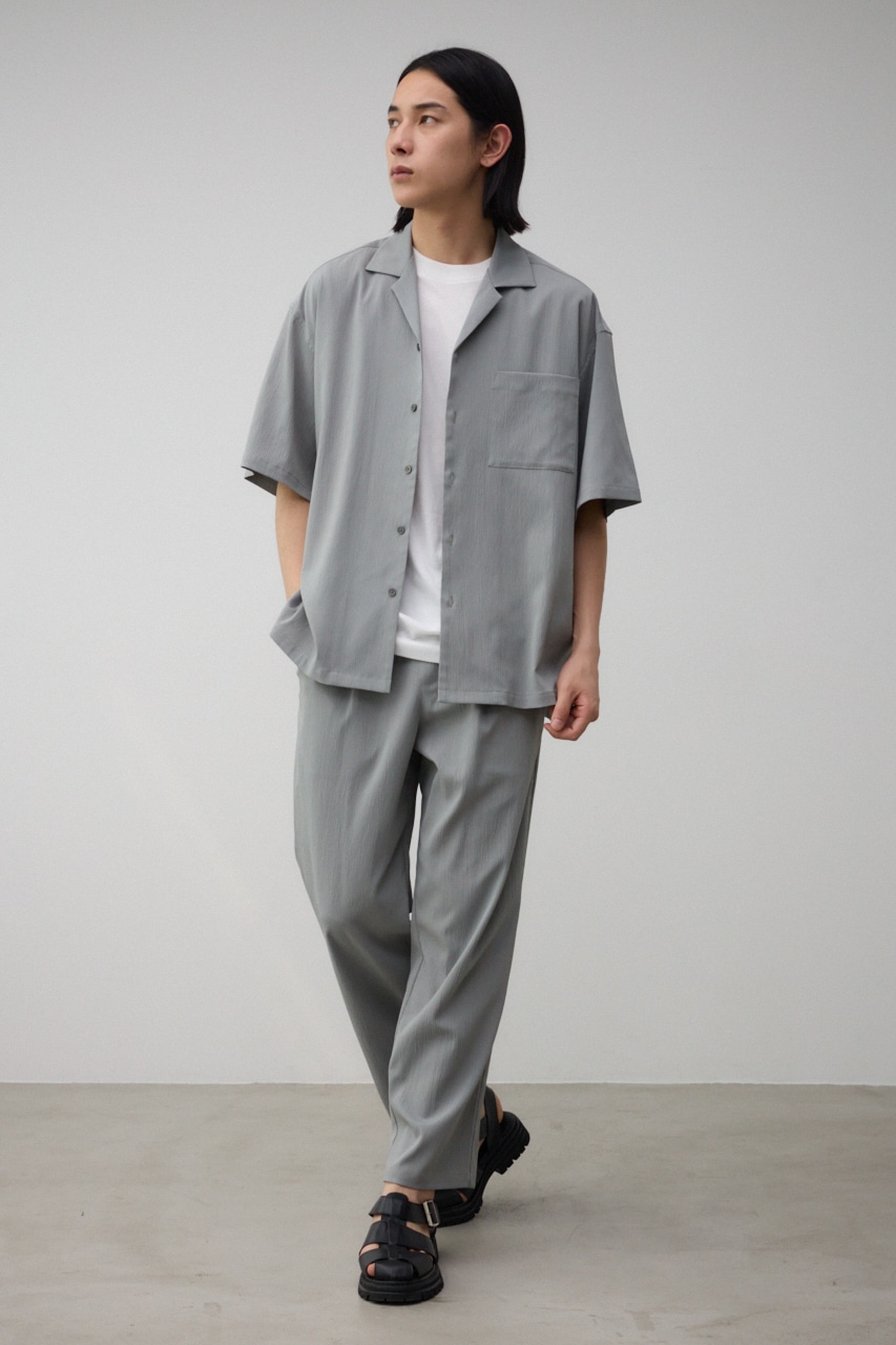 リラックスシルエットパンツ L/GRY FREE