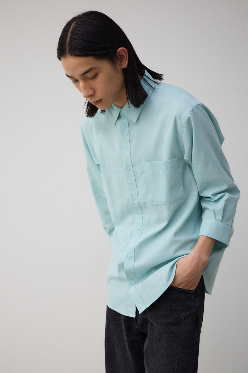 テックリネン7分袖シャツ L/MINT L