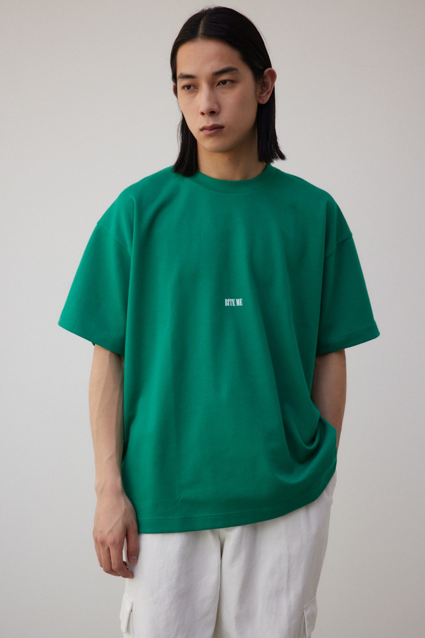 BITE MEバックグラフィックTシャツ GRN FREE