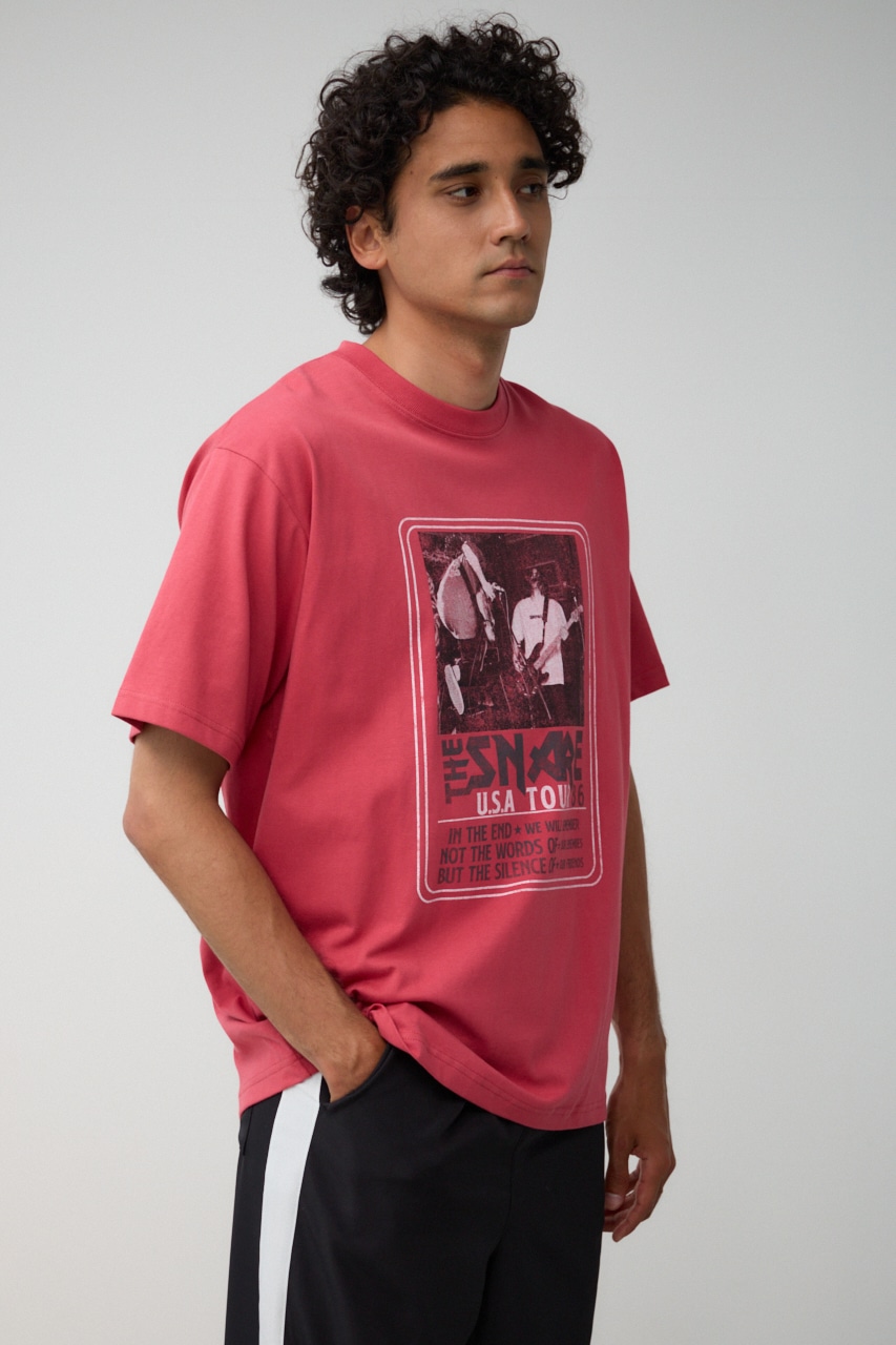 THE SNARE フォトTEE L/RED FREE