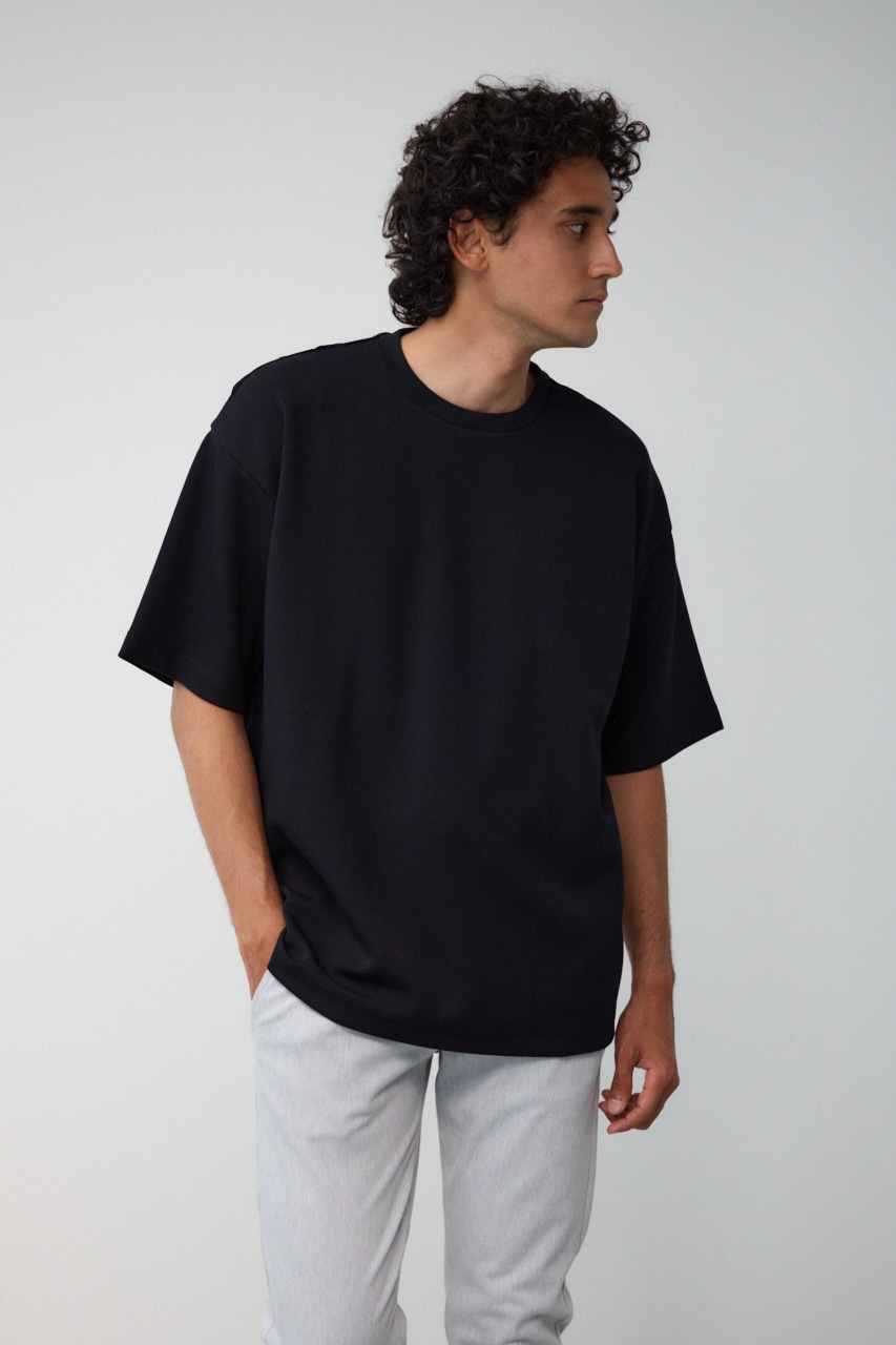 スウィッチングビッグTシャツ BLK FREE