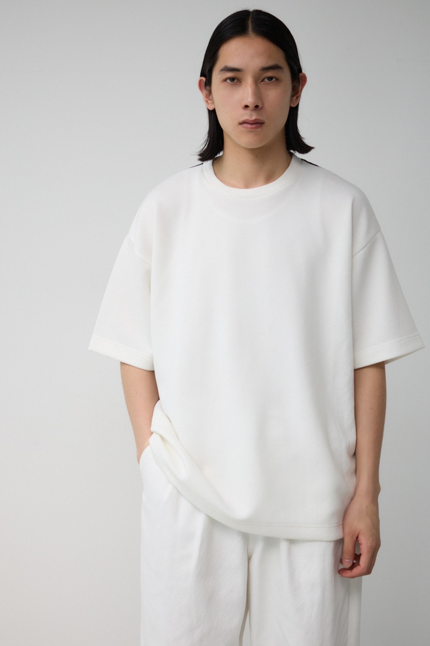 スウィッチングビッグTシャツ 柄WHT FREE