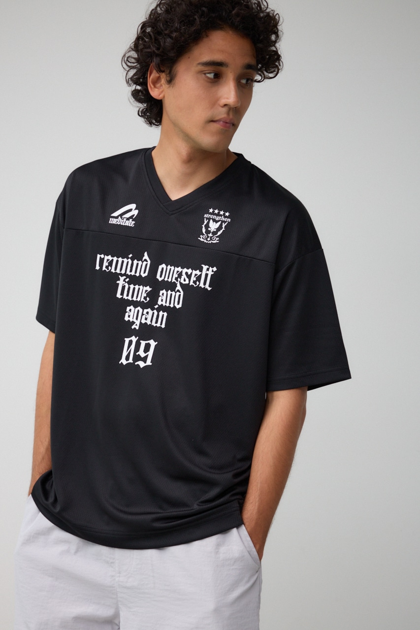 NO.09 ゲームTシャツ BLK FREE