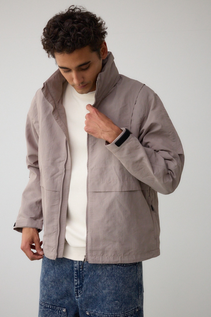 デタッチャブル2WAYブルゾン BEG FREE