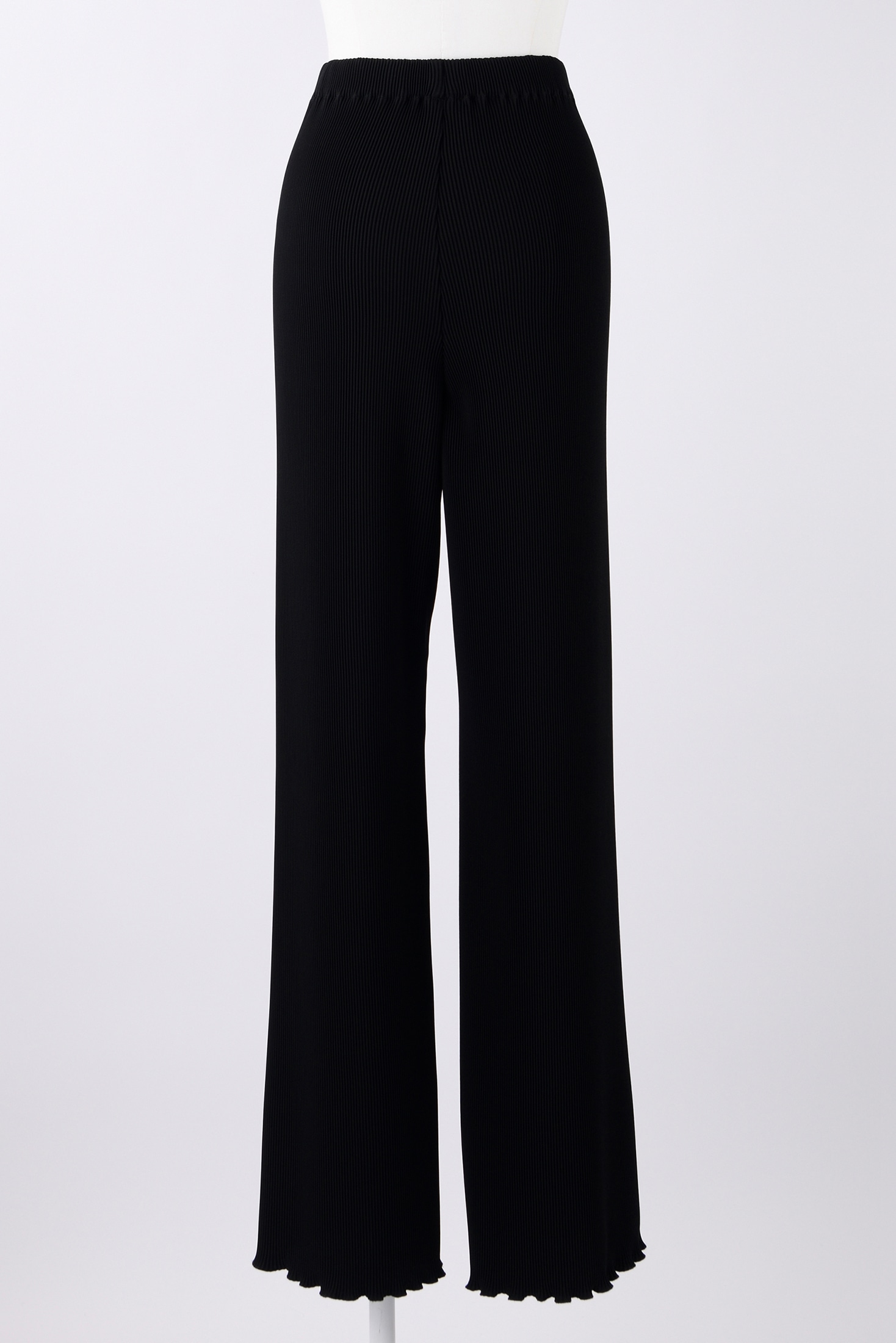 PLEATS FLARE‐HEM PANTS｜36｜BLK｜TROUSERS｜|ENFÖLD OFFICIAL ONLINE 