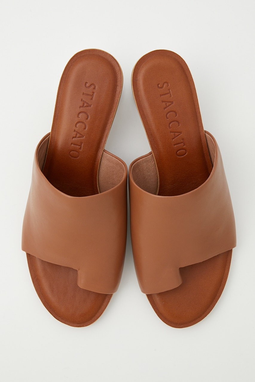 ナチュラセパレートミュール BRN 23.5cm