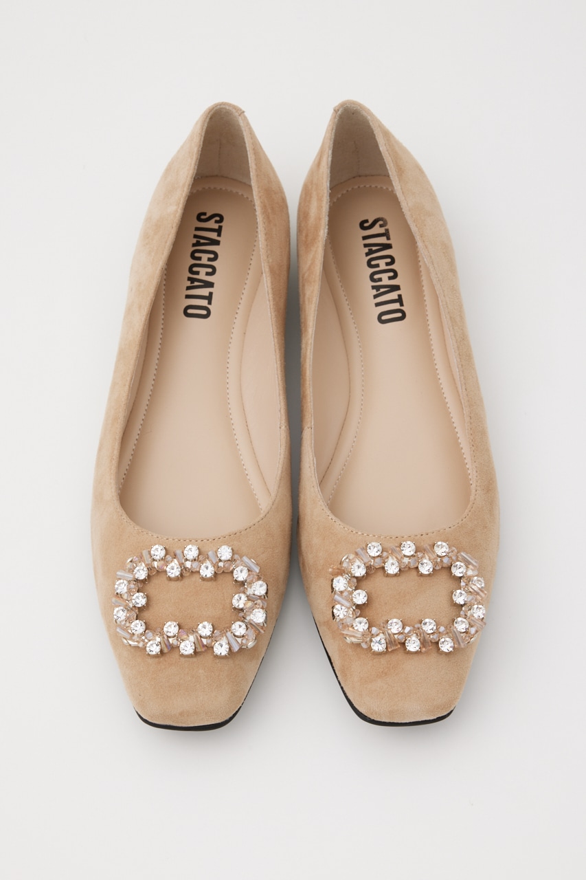 ジュールバックルフラット D/BEG 24.5cm