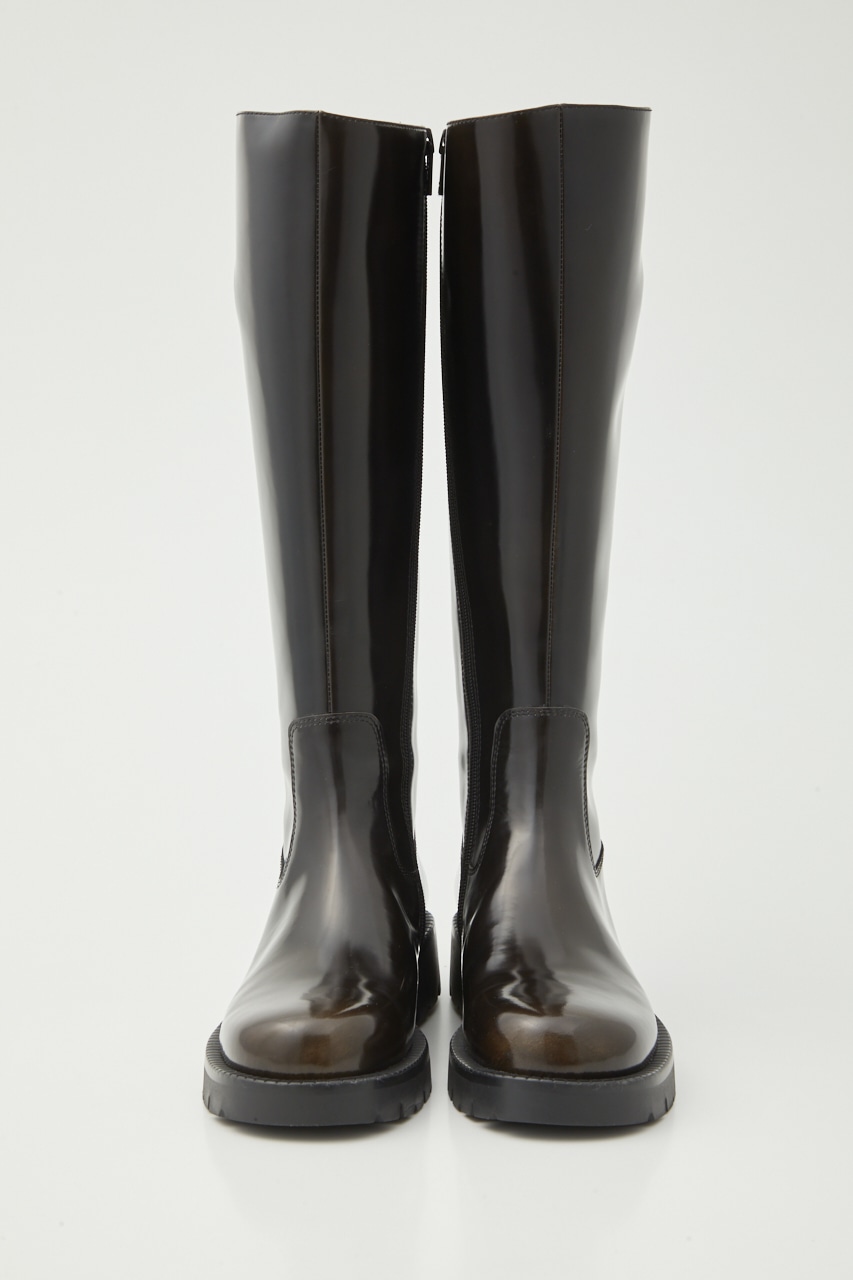 キャルーアットロングブーツ BRN 24.5cm