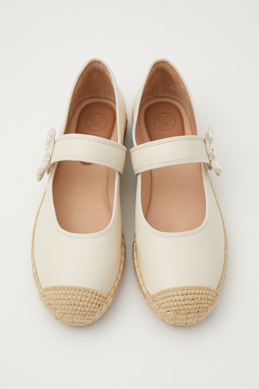 テレサメリージェーンエスパドリーユ ECRU 23.5cm