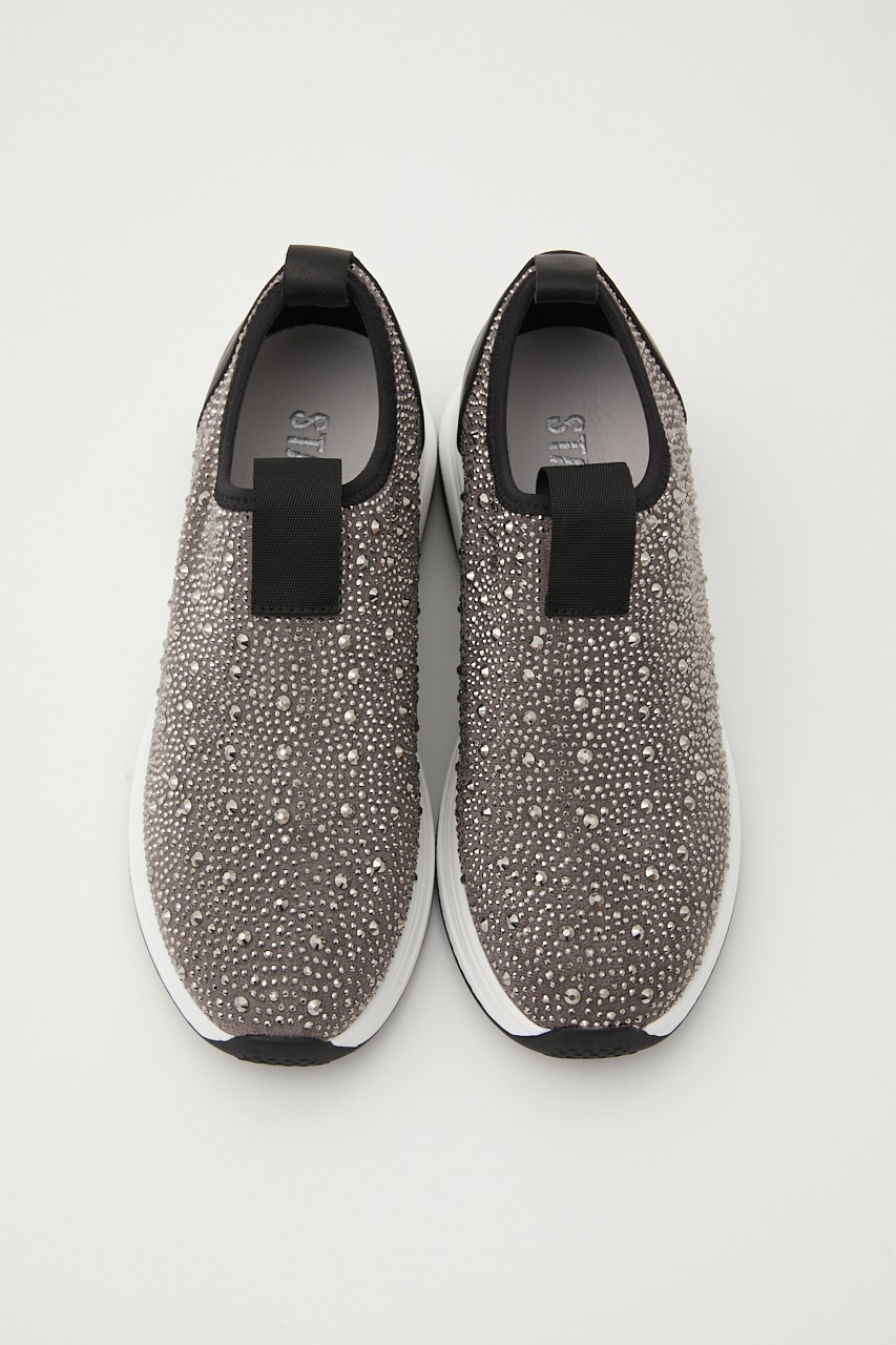 ギャラクシーハイヒールスリッポン GRY 22.0cm