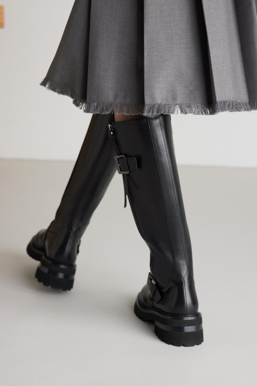 エンジニアバイカーロングブーツ BLK 24.0cm