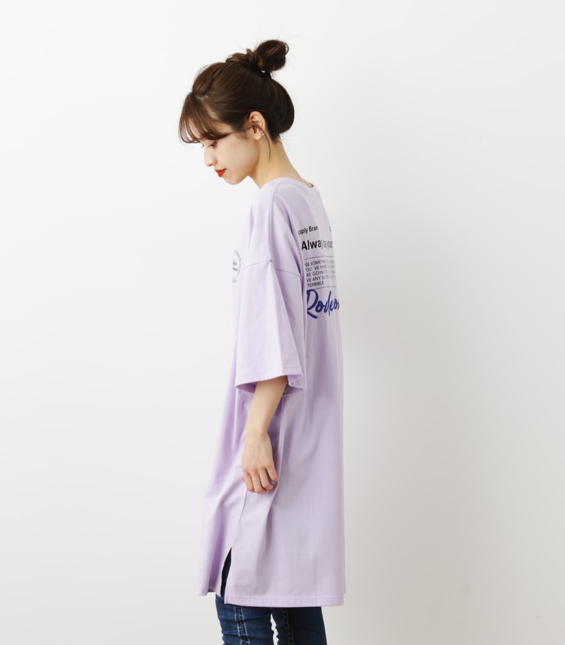 Text Tシャツワンピース Free Wht ワンピース ミニ ミディアム バロックジャパンリミテッド 公式通販サイト Shel Tter Web Store シェルターウェブストア