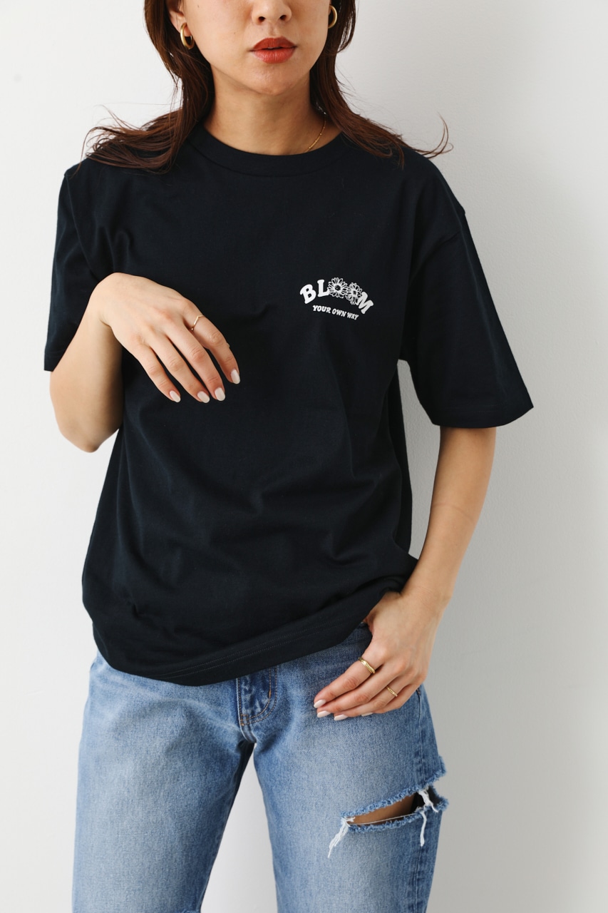 RODEO CROWNS WIDE BOWL | BLOOMフラワーTシャツ (Tシャツ・カットソー 