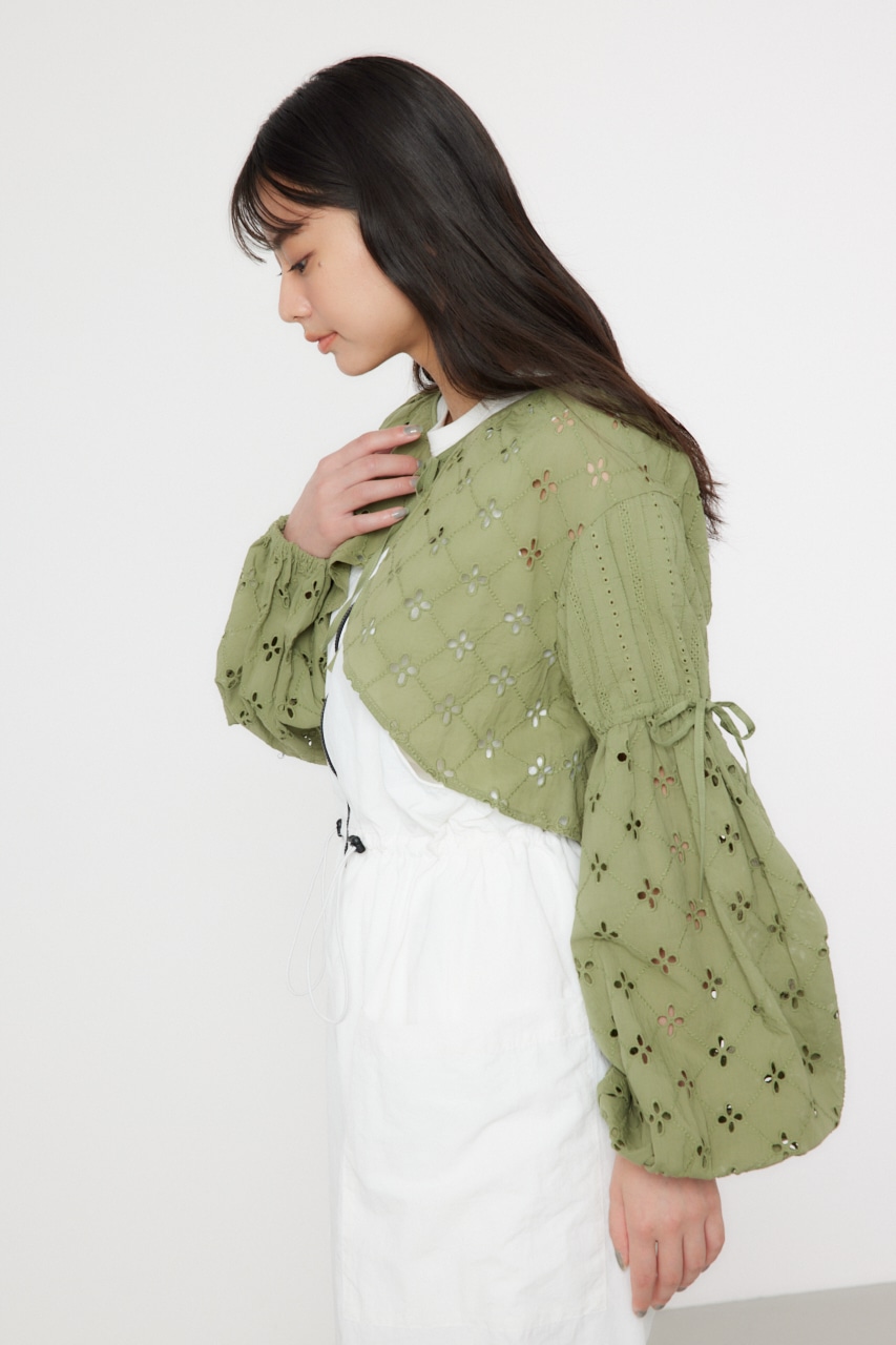 カットワークレースボレロ 2 KHA FREE