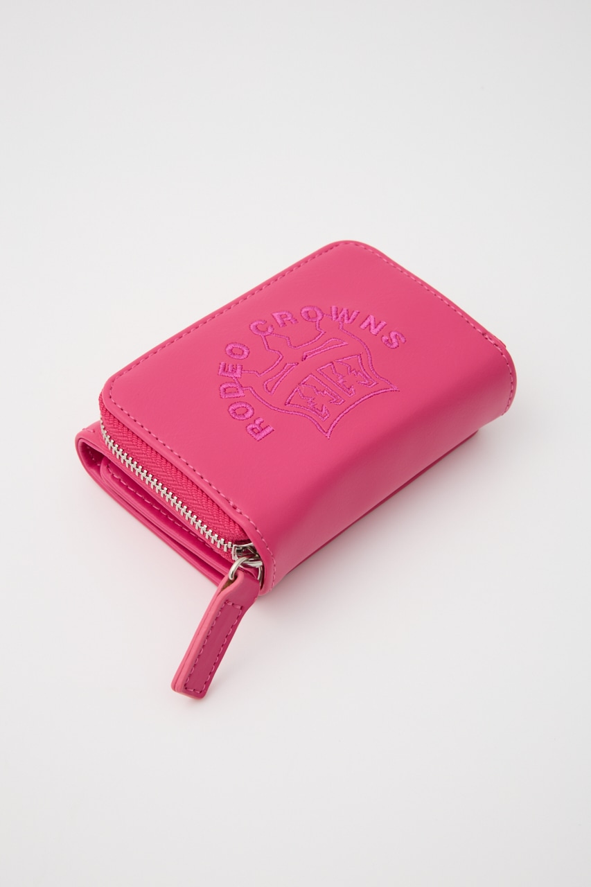 RBEYOND LEGACY L 赤ワニ l字ファスナー財布 二つ折り財布 エイ革 スティングレイハーフ