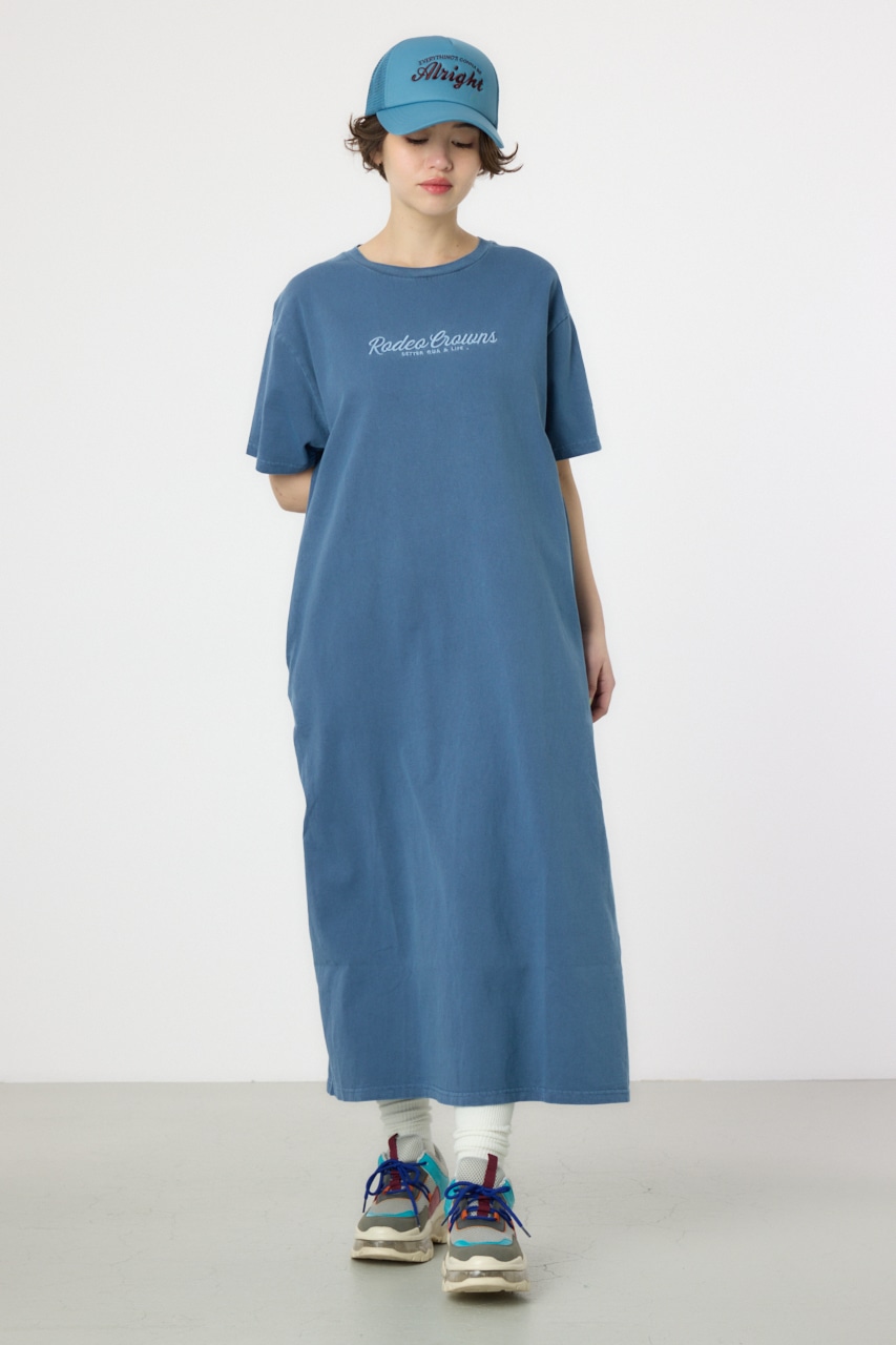 加工EBL LOGOワンピース NVY FREE