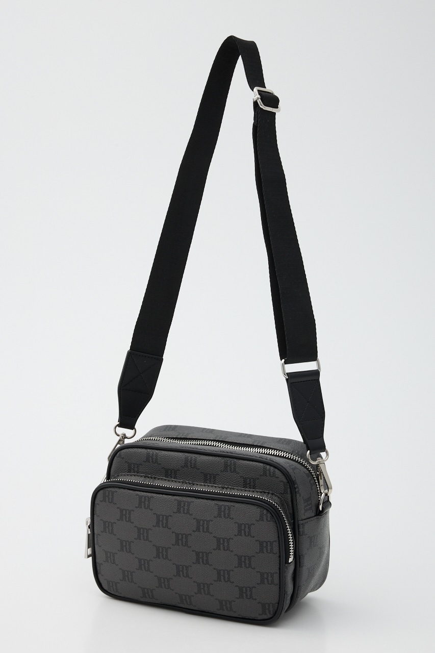 クラシックショルダーバッグ 柄BLK FREE