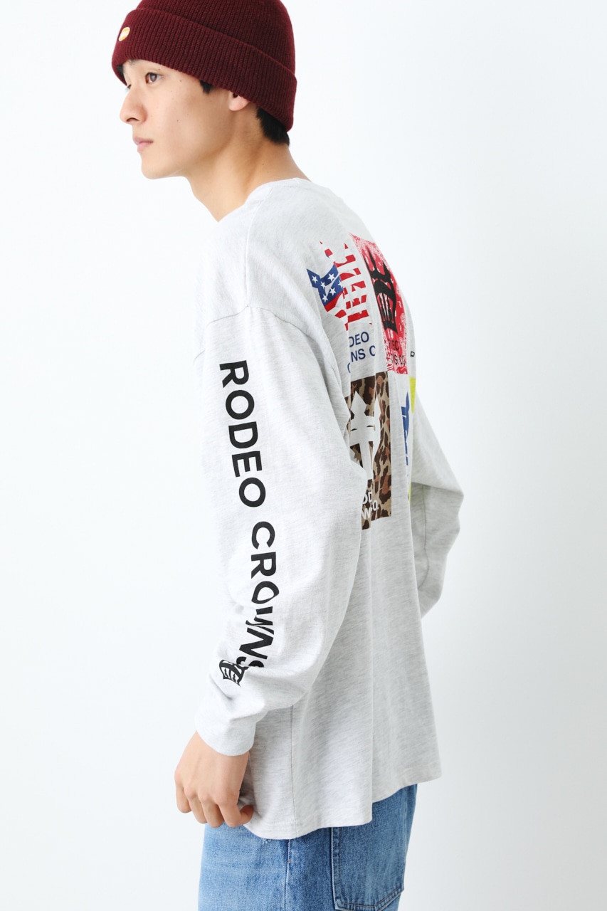 RODEO CROWNS WIDE BOWL | メンズCROWN BOXロングTシャツ (Tシャツ