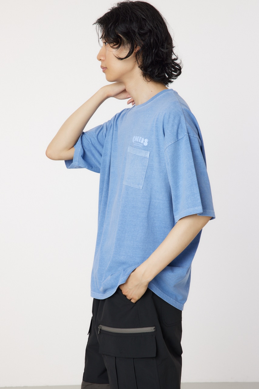 CHEERS Tシャツ BLU L
