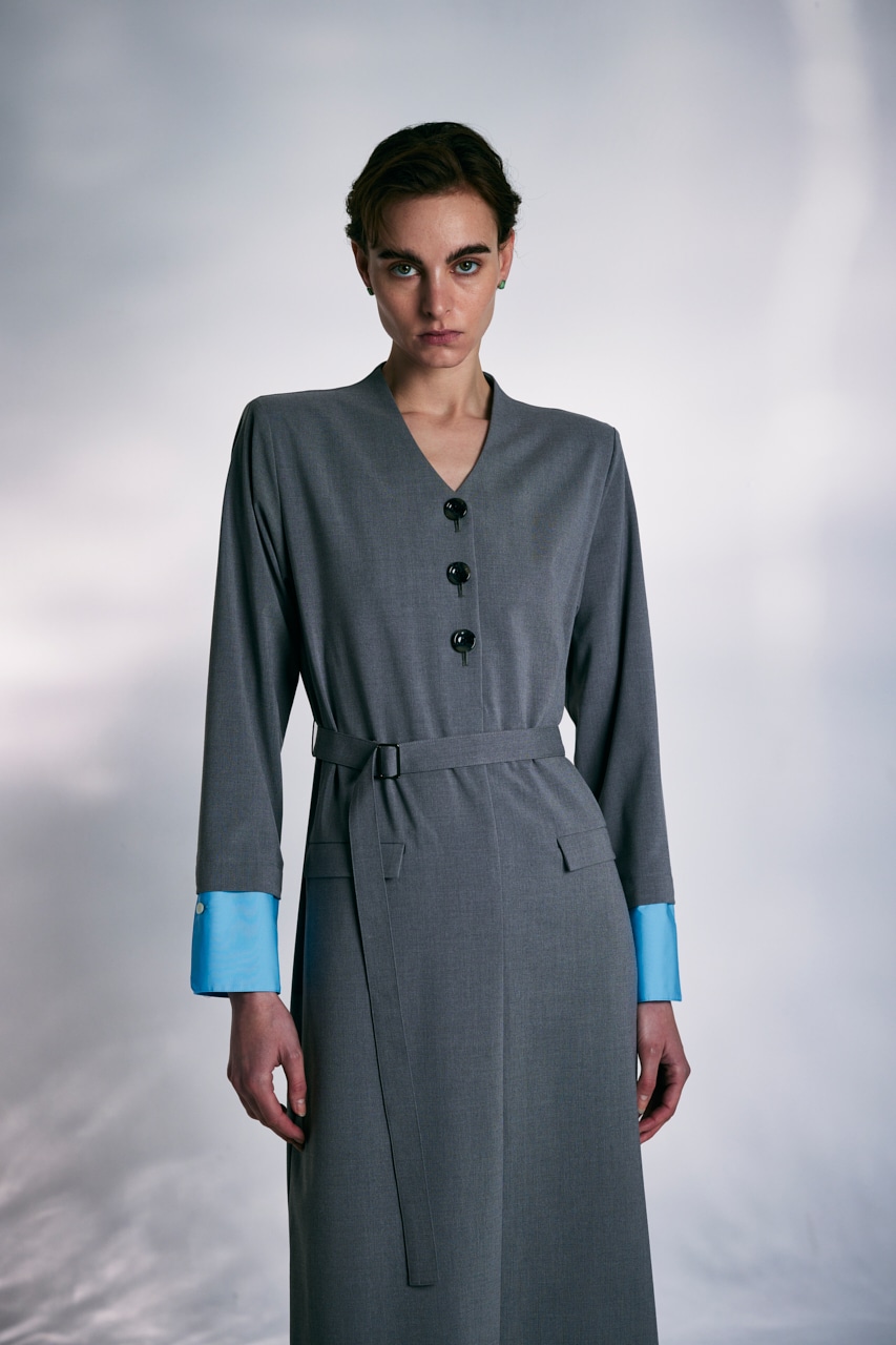 RIM.ARK | Removal docking OP (MIDI DRESS ) |RIM.ARK ONLINE STORE 