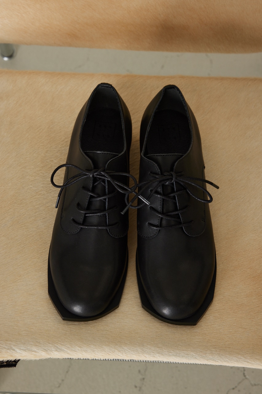 todayfulLaceup Leather Shoes BLK 36
