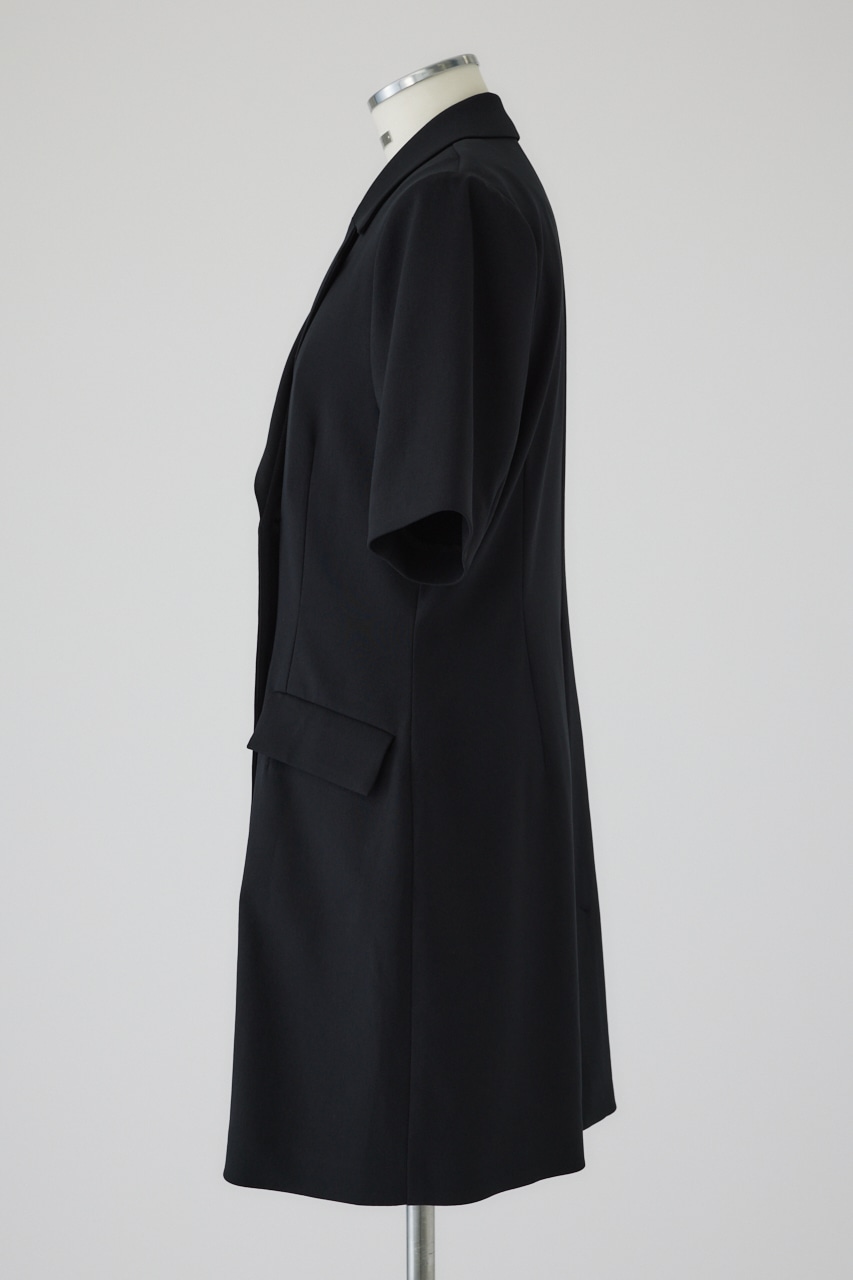 Double breasted middle JK BLK FREE